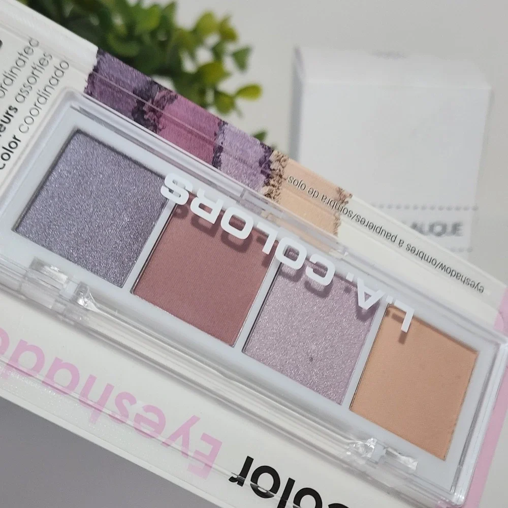 L. A. Colors 4 Color Eyeshadow Sweet Princess Palette C62129 ~ New Unopened